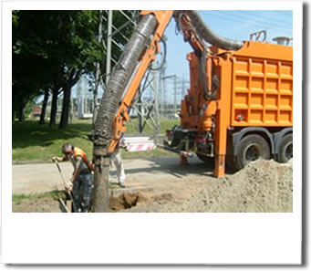 Saugagger im Einsatz